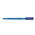 CW Office Ball Pen Medium 0.5MM Line Blue PK20, blue retractable ballpoint pen with medium 0.5mm line width.