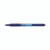 CW Office Bic Click Retract Ball Pen BLU PK12, blue retractable ballpoint pen with soft feel grip and click mechanism.