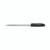 CW Office Q-Connect Stick Ballpoint Med Bk P20, clear and black pen with a retractable tip and clip for writing and note-taking.