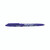 CW Office Pilot Frixion Violet Rollerball P12, purple rollerball pen with decorative white swirling design and a friction removal tip.