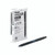 Product CW Office Pentel Energel X Pen Med Black, black retractable gel ink pen with 0.7mm tip and black ink, displayed next to its packaging box.
