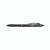 CW Office Pilot Greenpk Frixion Ball+ BLU PK20, a black erasable ballpoint pen with blue ink, featuring a sleek design and a push mechanism.