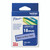 CW Office Brother Tze Tpe 18MMX8M BLK/Blue Tpe, packaging of laminated tape for label makers with blue and black tape colors.