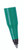 CW Office Pentel R50 Roller Ball Black Box 12, green pen with black tip and white roller ball tip.