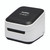 Brother VC-500WCR Printer, compact color label printer with black top and white body, power button on side, suitable for office use.