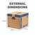 Smoothmove Removal Box 85L PK5
