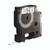 CW Office Dymo D1 Labelmaker Tape 6MM BLK/WHT, black and white label tape cartridge for label makers.