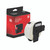 CW Office Address Label Roll, 29x90mm blank white labeling tape on a tape dispenser, with packaging box featuring product details.