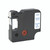 CW Office 4500 Label Tape 12MM Blue White, black plastic label tape cartridge with white and blue print on the label and orange spool.