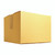 CW Office Single Wall 178X178X178MM Carton Pack of 25, plain brown cardboard boxes for office use.