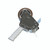 CW Office Q-Connect Tape Dispenser, handheld tape dispenser with white handle and black metal body for packing and sealing tape.