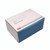 CW Office Gosecure Post Box C 350X250X160 PK20, USPS-sized white and blue cardboard mail sorting box with handling instructions printed on top.