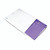 CW Office Bubble Env Size 10 White PK50, packaging with bubble envelopes and purple folders for office use.