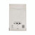 CW Office Bubble Lined BAG White 150X210 PK100, white bubble-lined shipping and mailing bag with sealing strip for protection.