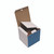 CW Office Gosecure Post Box A 160X160X160 PK20, cardboard postal box with partially open lid revealing an interior compartment.