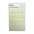 CW Office Blick Label BAG 12X18 WHT PK175, Pack of 175 white self-adhesive labels for office and organizational use.