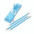 CW Office Classmaster HB Pencils Eras Tip PK12, a set of 12 blue HB graphite pencils with erasers, packaged in a blue box for school and home use.