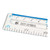 CW Office Ruler Shatter-Resistant 300MM Clear, clear shatter-resistant plastic office ruler with centimeter and millimeter markings.