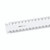 Linex Flat Scale Rule 300MM Wh