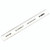 Q-Connect Shatterproof Plastic Ruler, transparent plastic ruler with measurement markings and barcode.
