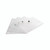 CW Office Q-Connect Doc Folder A5 Clear PK12, transparent plastic document folders with black fasteners for organization.