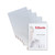 CW Office Esselte Pocket Heavy Duty A4 47187 P25, set of five transparent plastic folder sleeves for holding A4 size documents.