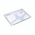 CW Office Rexel Ice Popper Wallet A4 Clr PK5, transparent plastic wallet with a zipper closure for A4 documents.
