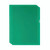 Green Cut Flush Folders PK100