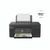CW Office Canon Pixma G3570 Multifunction Printer Black, inkjet printer with sheet in tray, control panel with LCD screen, and compact design.