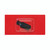 CW Office Calculator IR40T Red/BLK Ink Roller, image of a black ink roller for office calculator in its packaging.