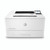 CW Office HP Laserjet Enterprise M406DN Printer, modern white laser printer with a touch screen control panel and paper output tray.