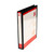 CW Office 4D-RING Ring Binder A4 25MM BLK PK10, black plastic ring binder with 4 D rings for A4 size papers, pack of 10.