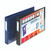 CW Office Elba Vision 4D Rbndr 30MM A3 Obl BLK, black A3-sized office file binders with a 30mm spine, designed for document organization and protection.