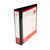 CW Office 4D-RING Ring Binder A4 38MM BLK PK10, black 4D-ring binder for A4 size documents with a 38mm ring capacity and a patriotic star design on the cover.