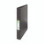 CW Office Q-Con 2 Ring Binder A4 25MM Black Pack of 10, image of a black A4-sized ring binder with a 25mm spine for organizing documents.
