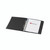 CW Office Rexel Budget 2 Ring Binder A5 Black Pack of 10, open view showing interior with binder rings and printable paper inside.
