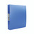 CW Office Rexel Budget 2 Ring Binder A5 Blue PK10, a blue A5 size ring binder with two rings for organizing documents, shown with a side view of the spine and binder label.