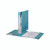 CW Office Snopake PP Ring Binder A4 25mm Blue Pack of 10, transparent blue plastic ring binder with paper inside.