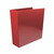 CW Office Red 65MM Pres 4D-RING Bndr PK10, red 4D ring binder with 65mm capacity for organizing documents.