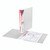 CW Office Snopake Exec Ringbinder A4 Clear, transparent ringbinder with a document inside, designed for organizing and storing A4-sized papers efficiently.