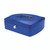 Q-Connect 10 Inch Blue Cash Box
