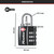 Master Lock 32MM Tsa Combination Pa