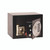CW Office Phoenix Cpt SZ1 Sec Safe Elec Lk BLK, black electronic safe with digital keypad and lock mechanism.