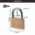 Magnum Padlock Brass 30MM 40043