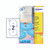 Avery 2P/S Ijet CD Lbls BLK/Wh BX25