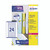 CW Office Avery Eurofolio File Label, a pack of 25 laser labels with 24 labels per sheet, 134 x 11mm, bright white, fully opaque for filing organization.
