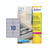 CW Office Avery 96MMX50.8MM Heavy Duty Label, close-up view of the label pack showing 10 silver durable weatherproof labels designed for indoor and outdoor use.