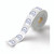 CW Office Food Label Contains Molluscs PK1000, roll of labels with mollusc shell logo and text warning about molluscs in food packaging.