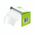 CW Office Q-Connect Easy Peel Address Label, open box showing white adhesive address labels with peel-off backing