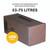 CW Office Fellowes Shredder Bags 53-75L PK50, brown cardboard box of shredder bags suitable for shredders with bin capacities between 53 and 75 liters.